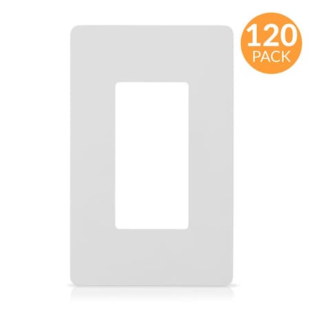 Faith Wall Plate, Number of Gangs: 1-Gang Plastic, White SWP1-WH-120